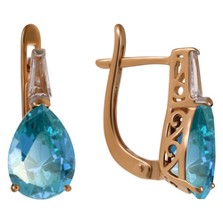 Серьги 21804940 Золото 